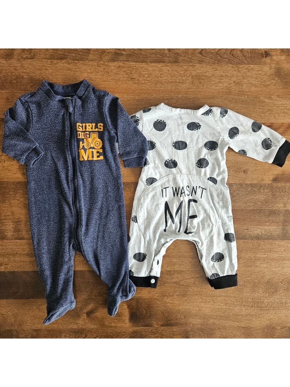 5/$25 Baby Boys Sleeper And  Romper Lot 3-6 Months George